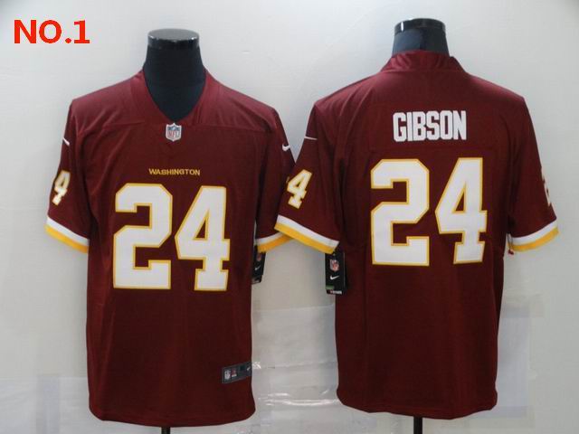 Men's Washington Redskins #24 Antonio Gibson Jerseys-13